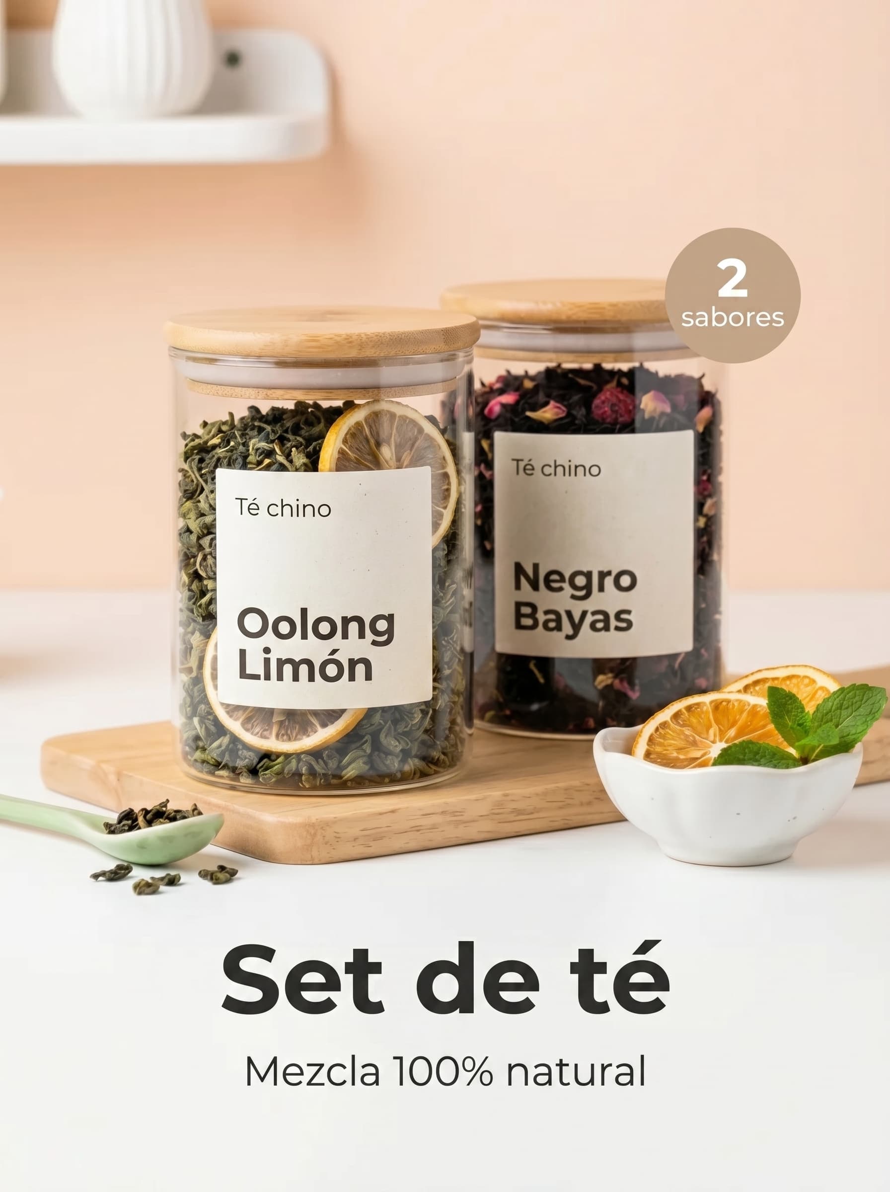 Ejemplo: Té y bebidas